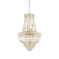 Lustre suspension en laiton DUBAI SP10 par Ideal Lux
