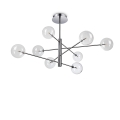 Lustre suspension chromé EQUINOXE SP8 par Ideal Lux