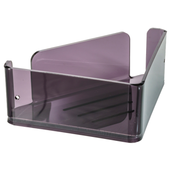Étagère d'angle Ghost Angoliera CP900 / CO pour douche en acrylique transparent