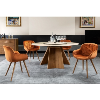 Table Icaro CS4113-FD 160 de Calligaris