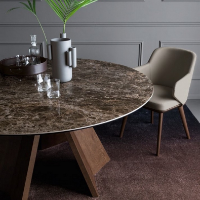 Table Icaro CS4113-FD 160 de Calligaris