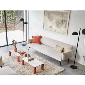 Lampe à suspension ou lampadaire Bolle avec socle en béton par Midj