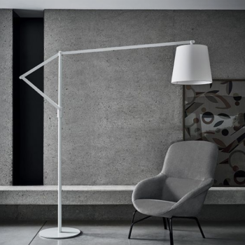 Lampadaire orientable Cloe par Bontempi