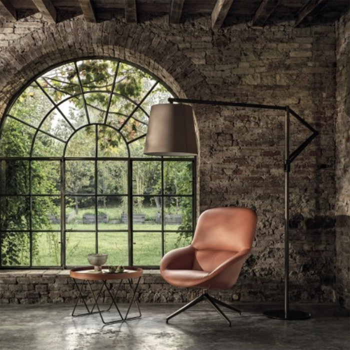 Lampadaire orientable Cloe par Bontempi