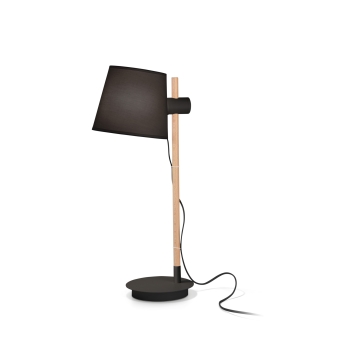 Lampe de table noire AXEL TL1 par Ideal Lux