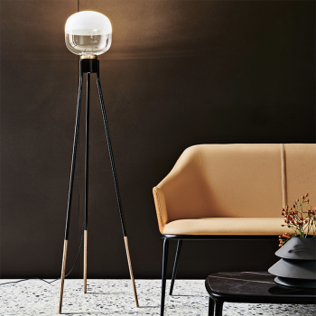 Lampe de table, lampadaire ou suspension Ghost par Midj