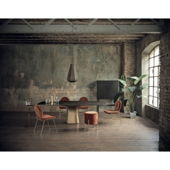 Lampe Pandora de Bontempi avec suspension laquée