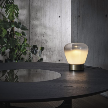 Lampe de table en pierre par Bontempi