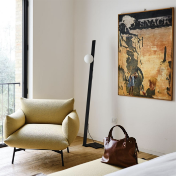 Lampe à poser, lampadaire ou lustre en métal Suspense par Midj