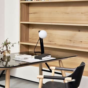 Lampe à poser, lampadaire ou lustre en métal Suspense par Midj