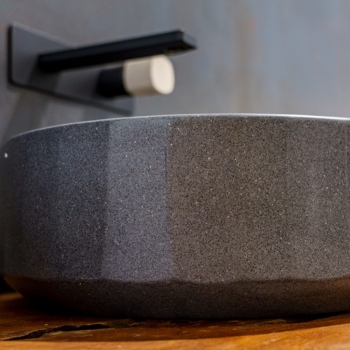 Lavabo Castle Grey de Cipì en Blue Sand Stone