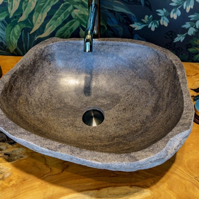 Joya Grand évier CP950 / JOY de Cipì en pierre de rivière naturelle