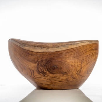 Lavabo Cipì Sarong CP950 / SA lavabo en bois de teck traité à la cire