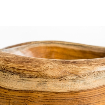 Lavabo Cipì Sarong CP950 / SA lavabo en bois de teck traité à la cire