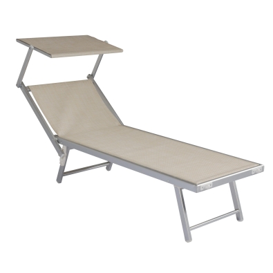 Chaise longue à baldaquin Greenwood Sand 