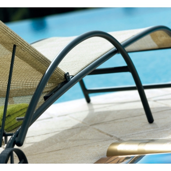 Lit de parc Vermobil en texplast pour jardin