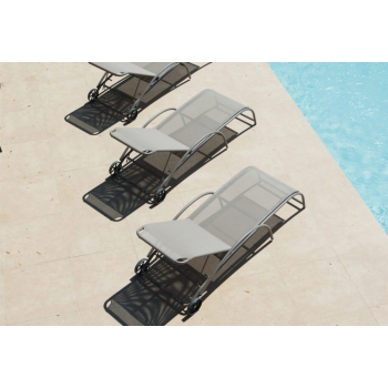 Lit de parc Vermobil en texplast pour jardin