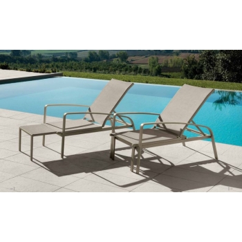 Chaise longue inclinable Lady de Talenti