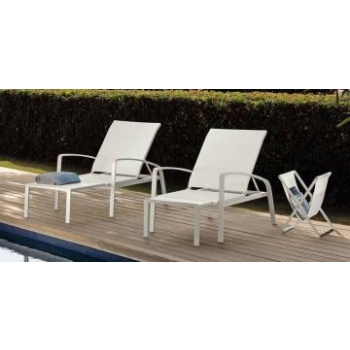 Chaise longue inclinable Lady de Talenti