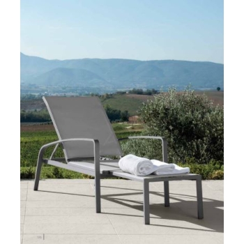 Chaise longue inclinable Lady de Talenti