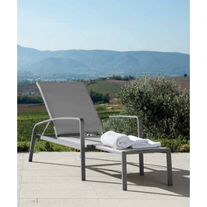 Chaise longue inclinable Lady de Talenti