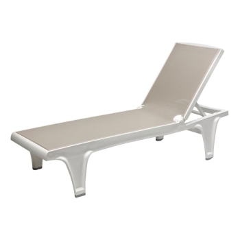 Bain de soleil Tahiti en technopolymère et tissu Scab Design