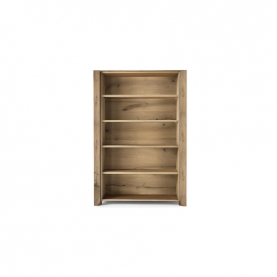 Bibliothèque ouverte en bois