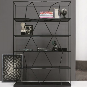 Bibliothèque Lexingtong Bontempi avec étagères