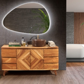 Meuble de salle de bain Console Buffet Club House 150 CP880SCH Cipì