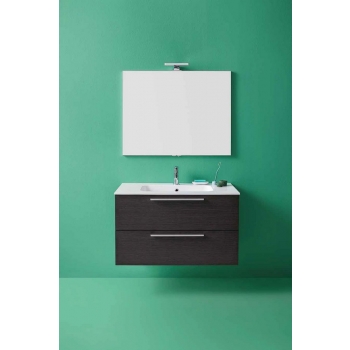 Salle de bain écrou coffret Chio effet bois élégant et moderne