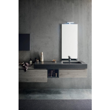 Armoire de toilette Pandora Chio élégante et moderne en bois