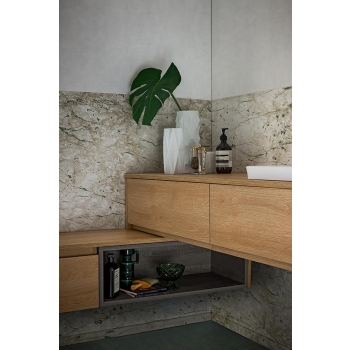 Armoire de toilette Pandora Chio élégante et moderne en bois