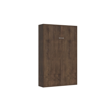 Mod.Kentaro 1/2 - Lit queen size escamotable vertical de 120 cm Kentaro Frêne Blanc