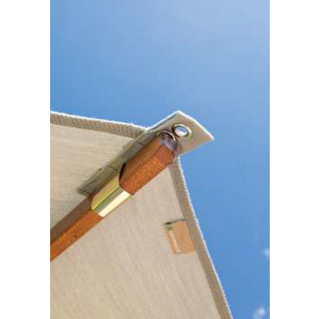 Parasol à mât central Ø 300 Abri par Vermobil