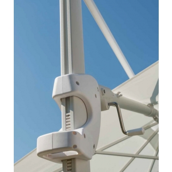 Parasol en tissu Vulcano de la ligne Parasol de Talenti da giardino