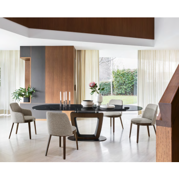 Table Orbital CS4064-E 165 Calligaris