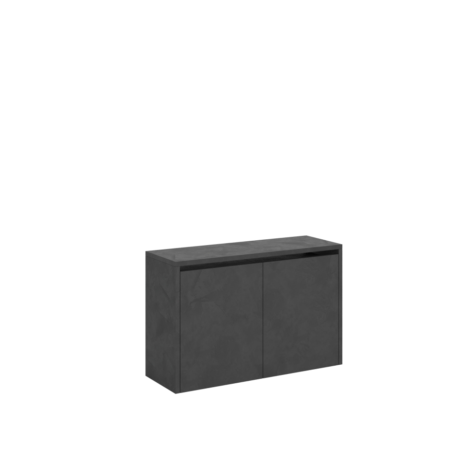 Banc inférieur Evolve - Banc inférieur extensible 26x72/300 cm Evolve frêne blanc extensions intérieures