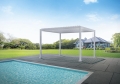 Pergola Texas blanche 3 x 4 m. par Greenwood