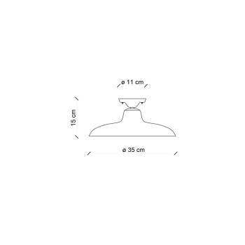 PLAFOND RÉTRO N&B C2333