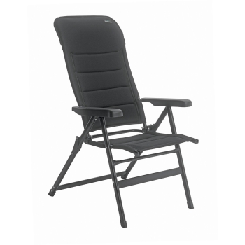 Fauteuil 7 positions Greenwood avec repose-pieds noir