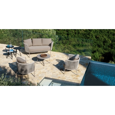 Fauteuil bas Desiree Rope de Vermobil