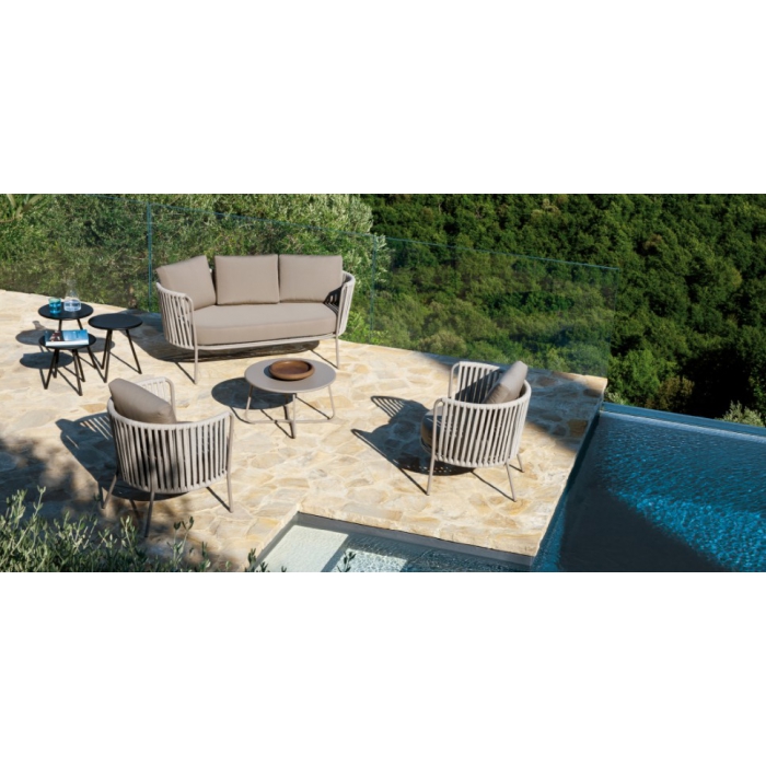 Fauteuil bas Desiree Rope de Vermobil