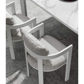 Chaise de salle à manger Argo Alu par Talenti