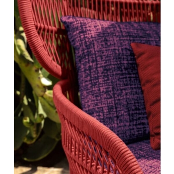 Chaise de salle à manger à dossier haut Panama par Talenti