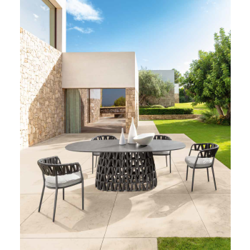 Fauteuil de salle à manger Swipe par Talenti