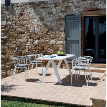 Desmobé fauteuil de Vermobil en fer de jardin