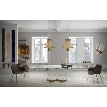 Fauteuil Duke / B par Zamagna