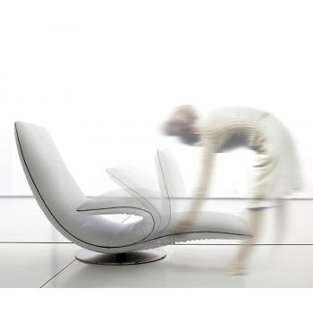 Fauteuil et chaise longue tourbillon Tonin Casa