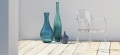 Fauteuil Igloo en polycarbonate avec accoudoirs, par Scab Design