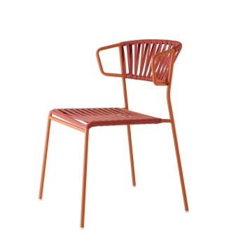 Fauteuil Lisa Club en fils PVC par Scab design